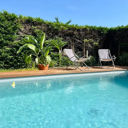 Maison Calme Avec Piscine Proche Des Plages Landaises *